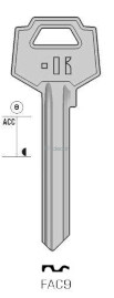 CLE PLATEHT FAC9 Clés Plates