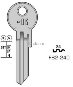 CLE PLATE FB2-240 Clés Plates