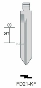 CLE INSERT FD21-KF KEYDIY Clés Auto