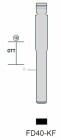 CLE INSERT FD40-KF KEYDIY