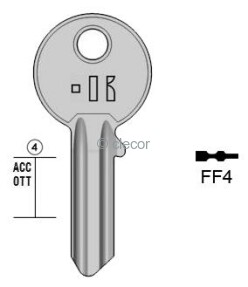 CLE PLATES FF4 Clés Plates