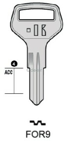 CLE PLATE FOR9 Clés Plates