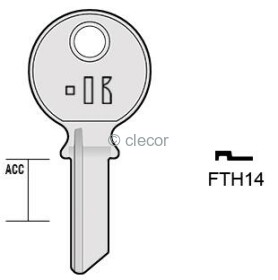 CLE PLATES FTH14 Clés Plates