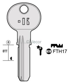 CLE A POINTS FTH17 Clés à Points