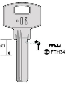 CLE A POINTS FTH34 Clés à Points