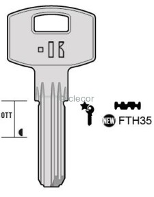 CLE A POINTS FTH35 Clés à Points