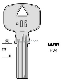CLE A POINTS FV4 Clés à Points