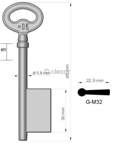 CLE A GORGES G-M32 Meilleures ventes