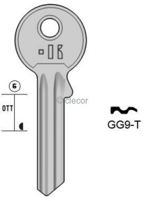 CLE PLATES GG9-T Clés Plates