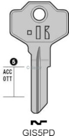 CLE PLATES GIS5PD Clés Plates