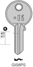 CLE PLATE GIS6PS Clés Plates