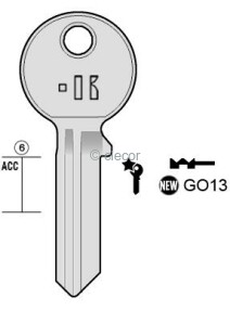 CLE PLATE GO13 Clés Plates