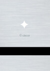 PLAQUE DE GRAVURE 1,3 mm FOND ARGENT MAT ECRITURE NOIRE