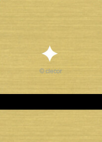 PLAQUE DE GRAVURE 1,3 mm FOND OR BRILLANT ECRITURE NOIRE ADHESIF 3M Plaque de gravure