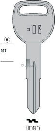 CLE PLATE HT HD90 Clés Plates