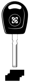 CLE TRANSPONDEUR HU116TE