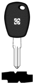 CLE TRANSPONDEUR HU136TE