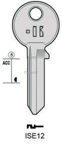 CLE PLATES ISE12 Clés Plates
