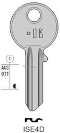 CLE PLATE ISE4D Clés Plates