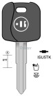 CLE TRANSPONDEUR ISU5TK