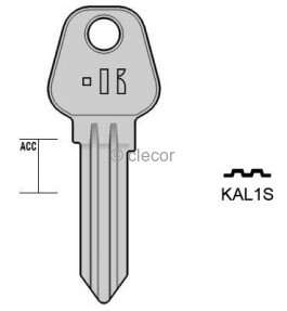 CLE PLATE KAL1S Clés Plates