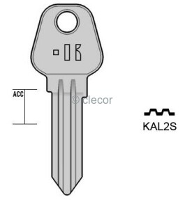 CLE PLATE KAL2S Clés Plates