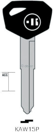 CLE A TÊTE PLASTIQUE KAW15P Clés Auto