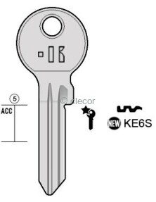 CLE PLATES KE6S Clés Plates