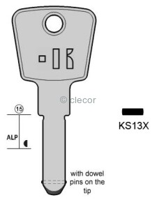 CLE A POINTS KS13X Clés à Points