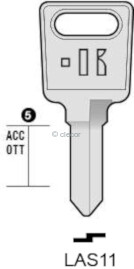 CLE PLATES LAS11 Clés Plates
