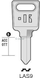 CLE PLATES LAS9 Clés Plates