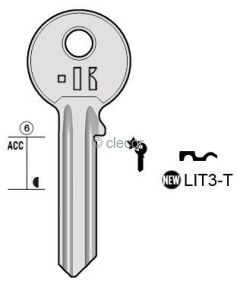 CLE PLATE LIT3-T Clés Plates