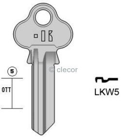 CLE PLATE LKW5 Clés Plates