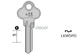 CLE PLATE LKW5PD Clés Plates