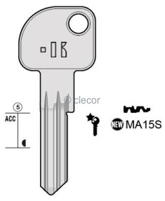 CLE PLATE MA15S Clés Plates