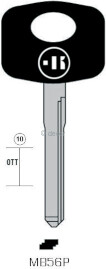 CLE A TÊTE PLASTIQUE SPÉCIALES MB56P Clés Auto
