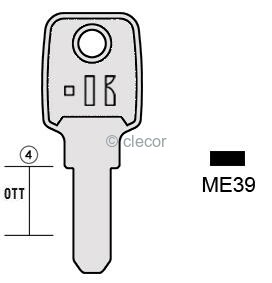 CLE A POINTS ME39 Clés à Points