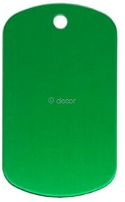 MEDAILLE MILITAIRE VERTE 28 X 50 mm LOT DE 10 Médaille