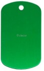 MEDAILLE MILITAIRE VERTE 28 X 50 mm LOT DE 10