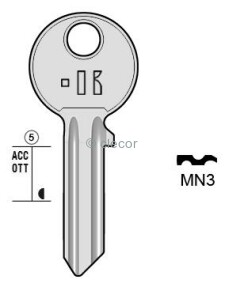 CLE PLATE MN3 Clés Plates