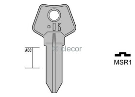 CLE PLATE MSR1 Clés Plates