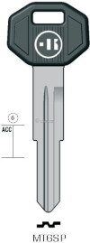 CLE A TÊTE PLASTIQUE SPÉCIALES MT6SP Clés Auto