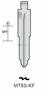 CLE INSERT MT8S-KF KEYDIY Clés Auto