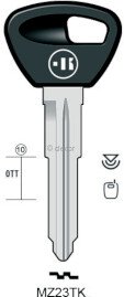 CLE TRANSPONDEUR MZ23TK-5 Clés Transpondeurs