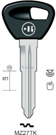 CLE TRANSPONDEUR MZ27TK5 Clés Transpondeurs
