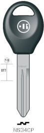 CLE A TÊTE PLASTIQUE NS34CP Clés Auto