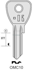 CLE PLATE OMC10 Clés Plates