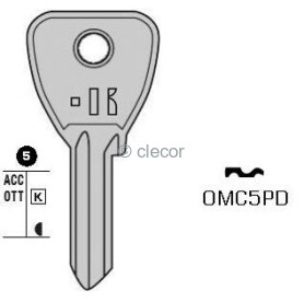 CLE PLATES OMC5PD Clés Plates