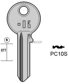 CLE PLATE PC10S Clés Plates