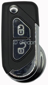 COQUE DE CLE PEUGEOT PEU2BM2